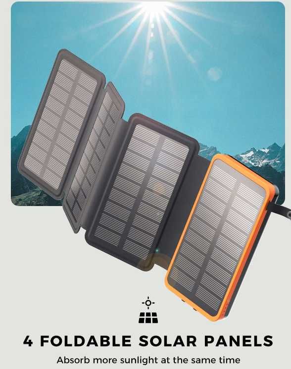 Power bank solarny