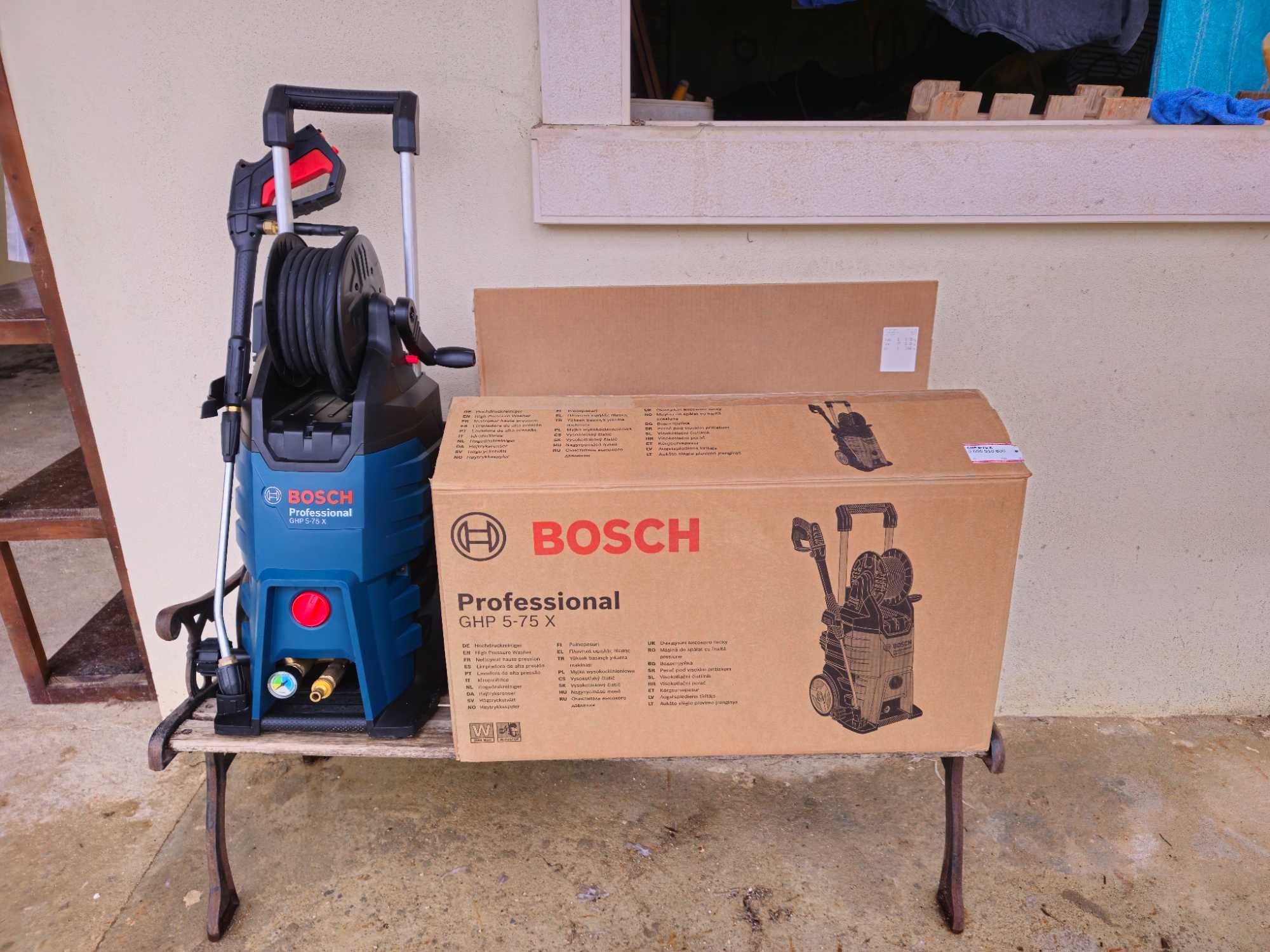 Lavadora de alta pressão  Profissional  Bosch GHP- 5-75X