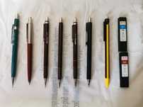 Lapiseiras Rotring, Pentel, Parker e Staedtler