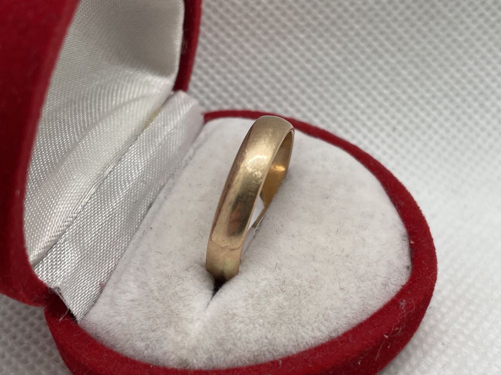 Złota Obrączka pr.585 3,8g r.21