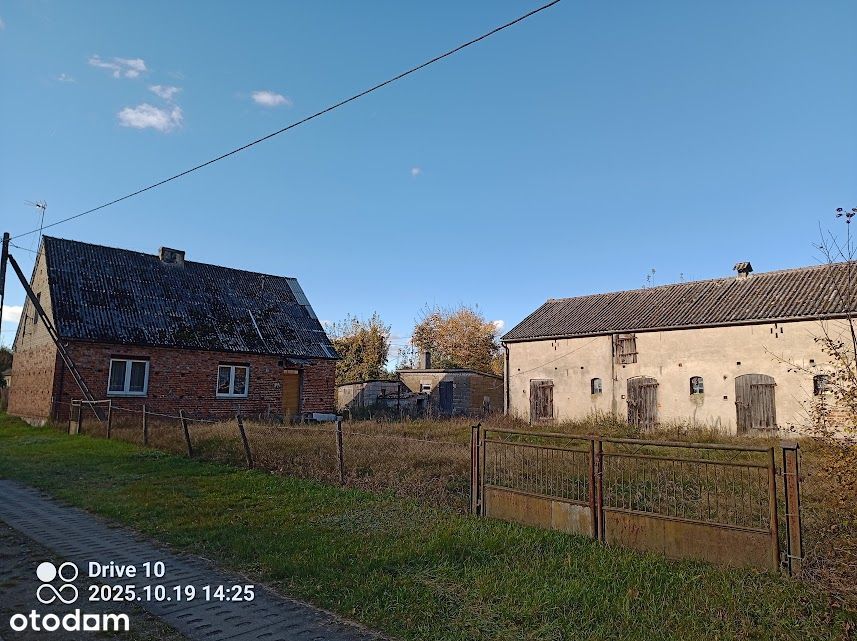 Nieruchomość gruntowa z domem i budynkami gospodarczymi z dużą działką