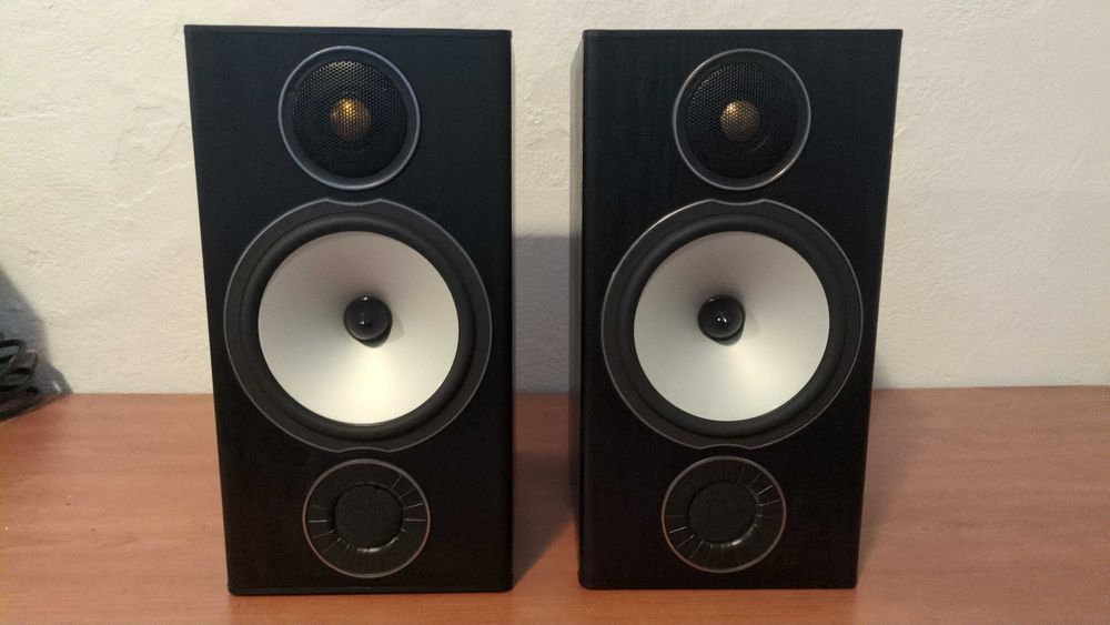 Sistema Colunas+Receiver Monitor Audio+Pioneer