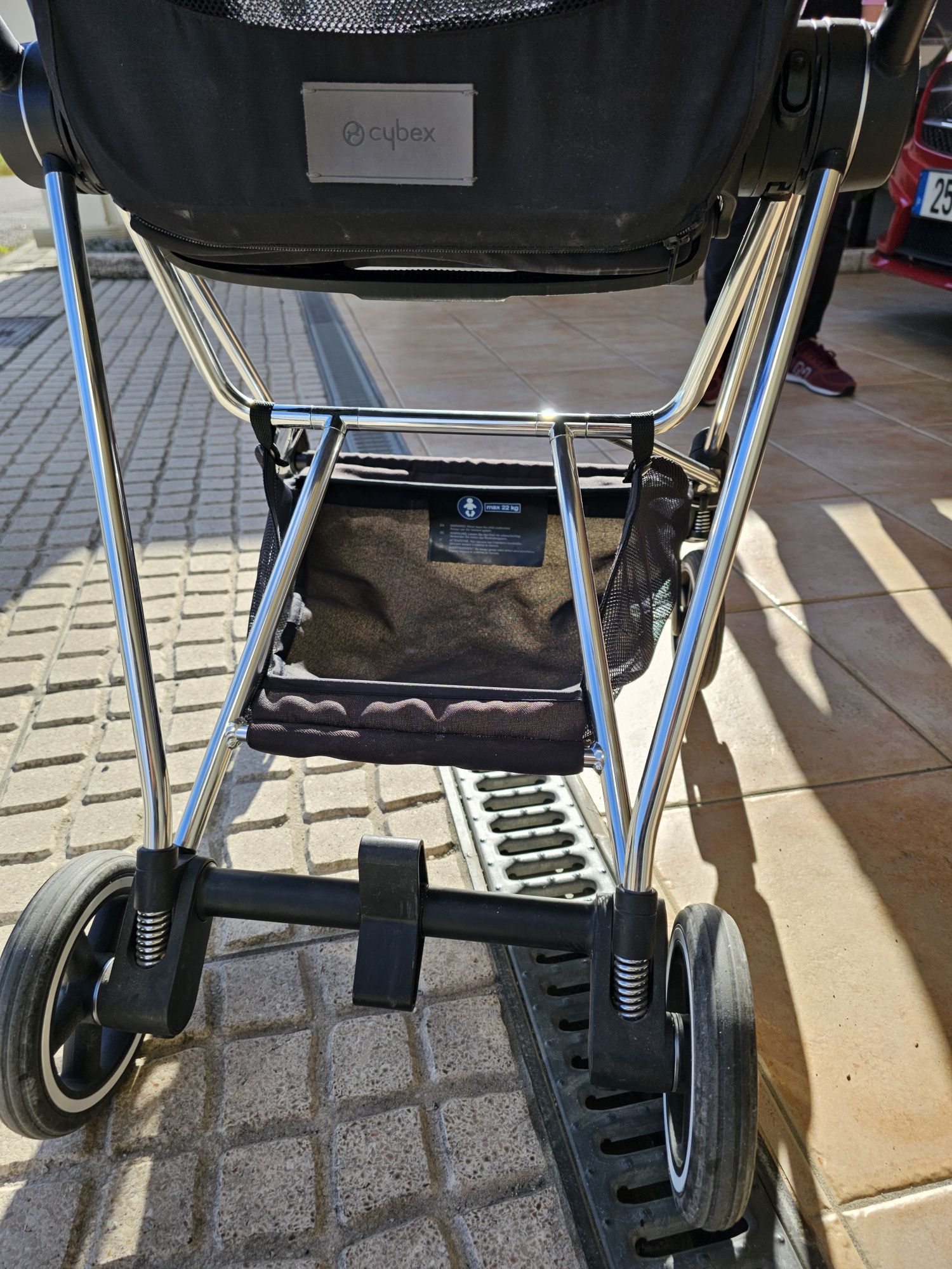 Carrinho Cybex Mios como novo c/ capa chuva