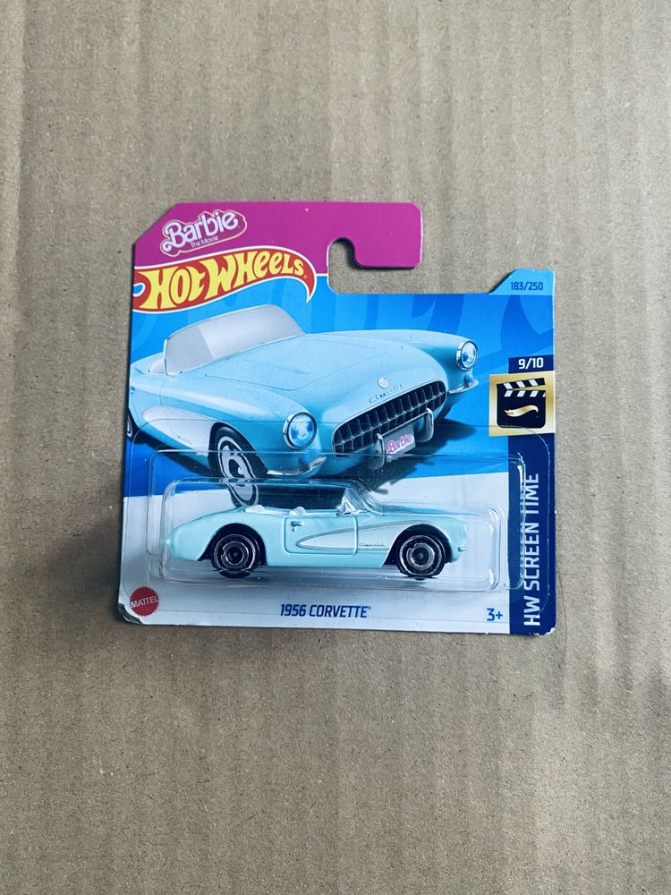 Hot Wheels 1956 Corvette Barbie Ken Screen Time