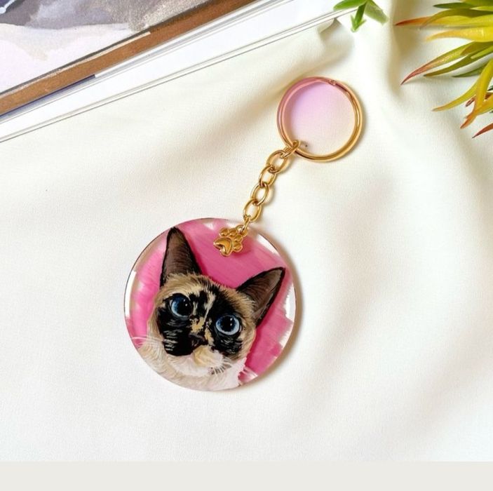 Porta-chaves Personalizáveis em Epóxi com Fotografia