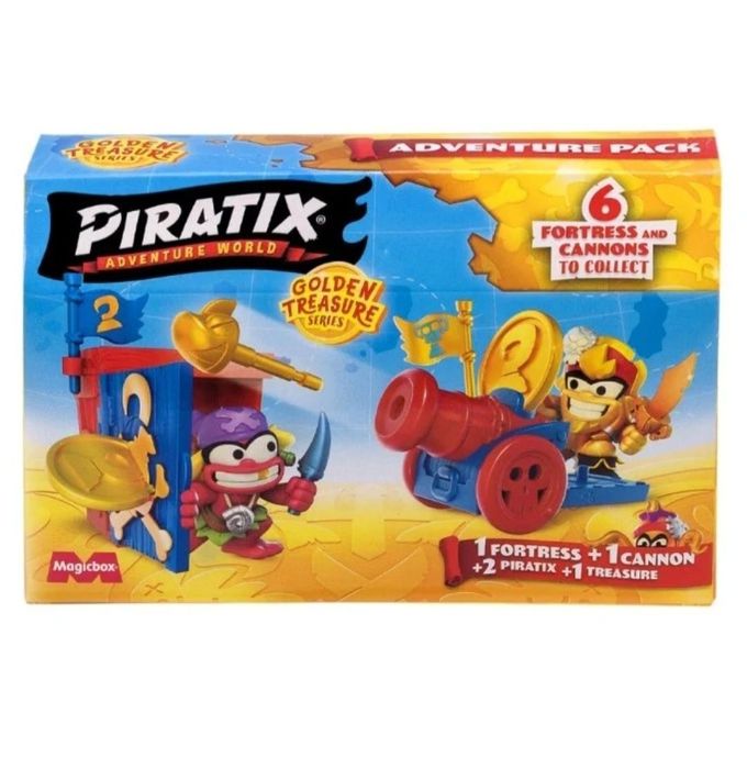 Zestaw Piratix seria golden treasure i crazy jungle