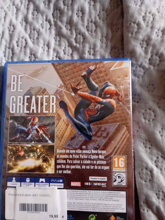 EXCLUSIVO PS4! Marvel's Spider-Man! Título OBRIGATÓRIO!