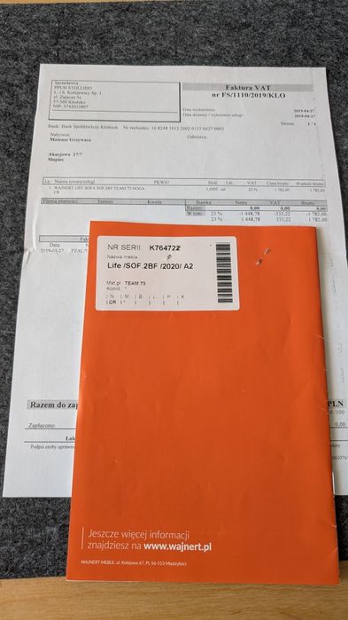 Sofa Wajnert Life SOF.2BF