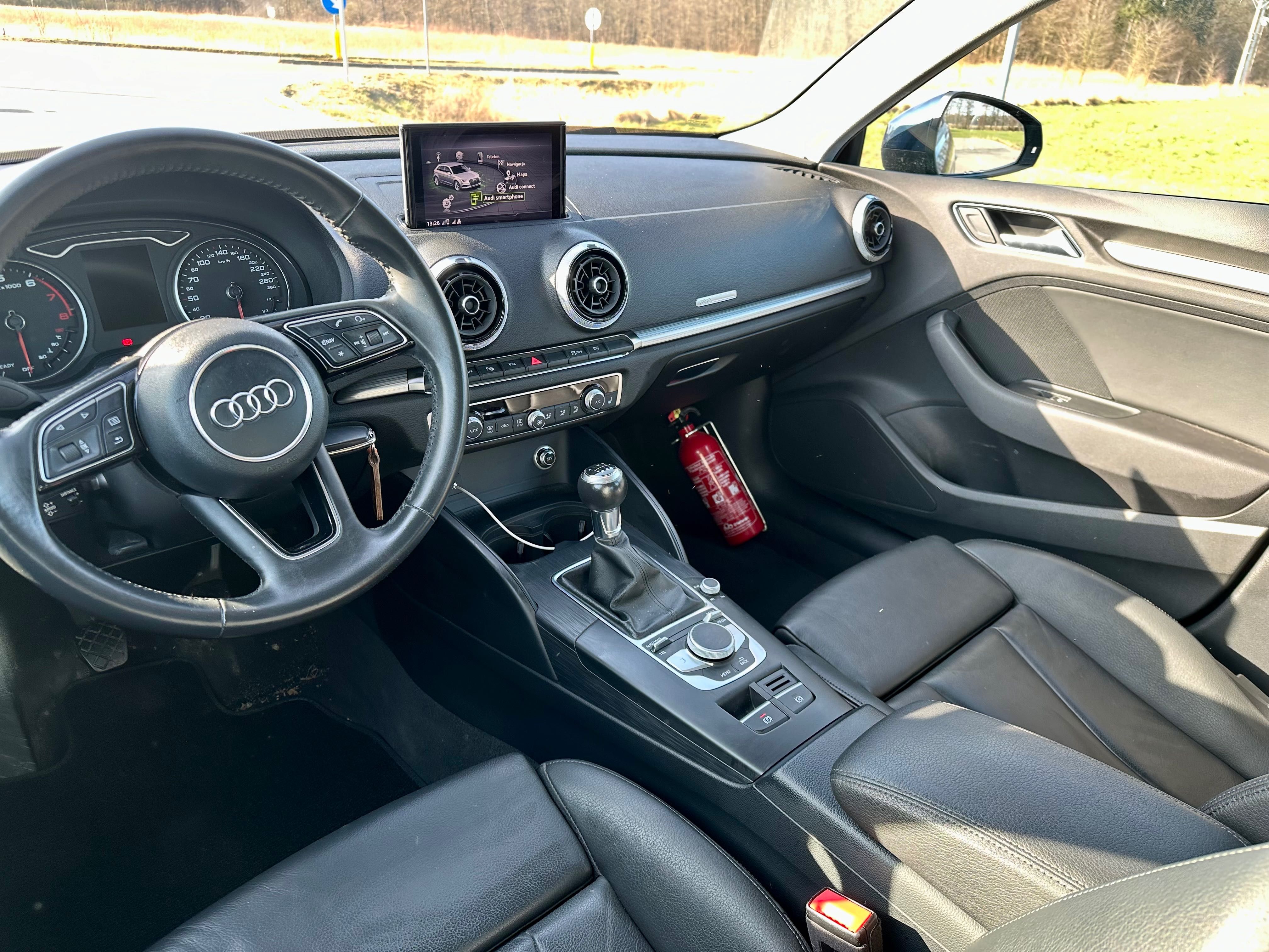 Audi a3  35 sport 1.5 TFSI temp.  ACC Radar  360 fv  Netto j. Nowy
