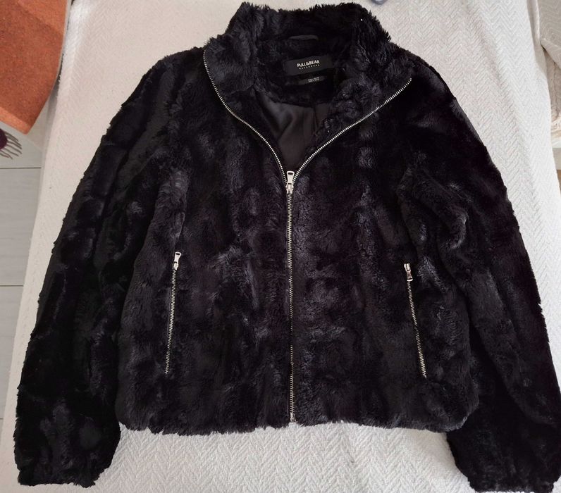 Kurtka - sztuczne futerko