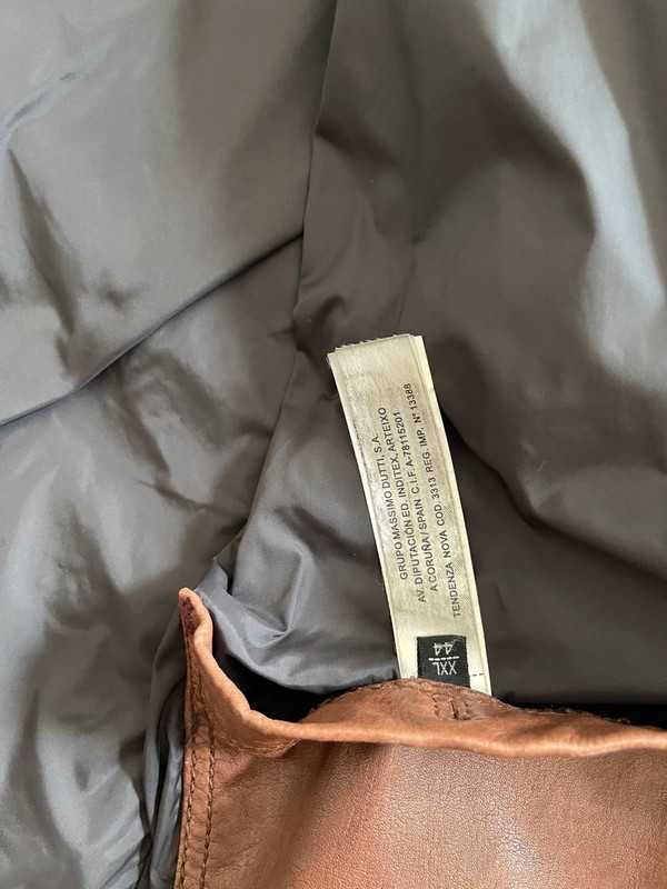Casaco de cabedal Massimo Dutti