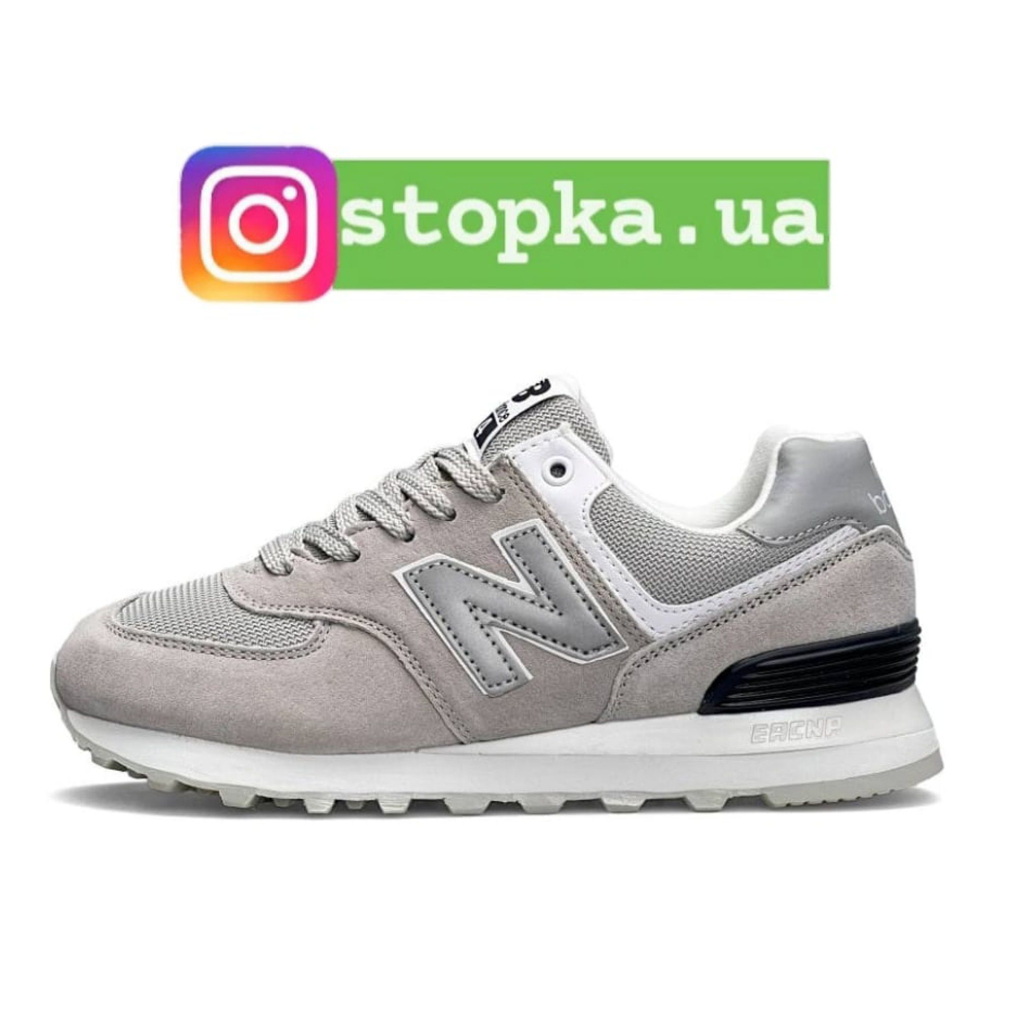 new balance 574 женские 37-41 | нью беланс 574 белые демисезон.