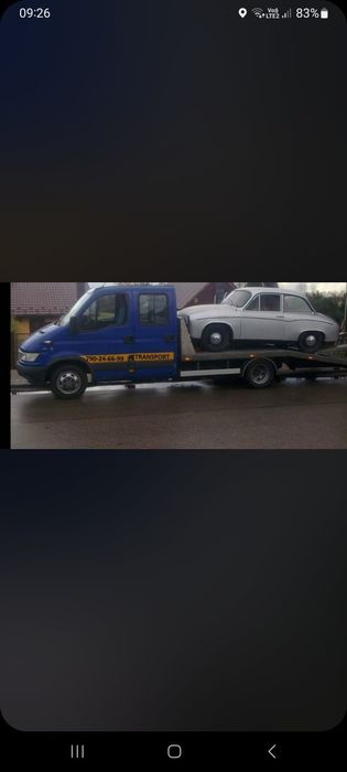 Pomoc drogowa autoholowanie transport pojazdów ryki  Dęblin