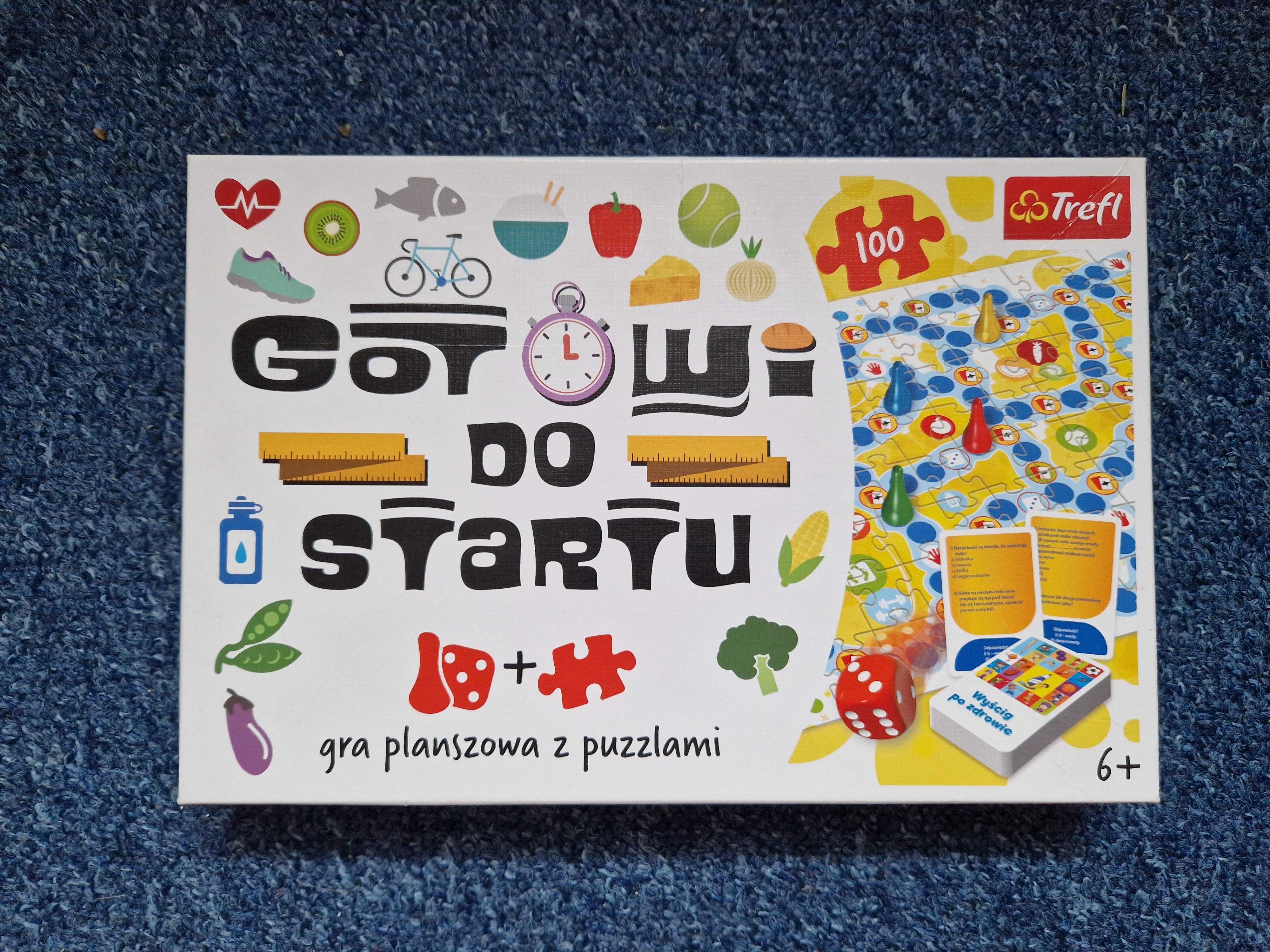 Gra planszowa z puzzlami - Gotowi do startu