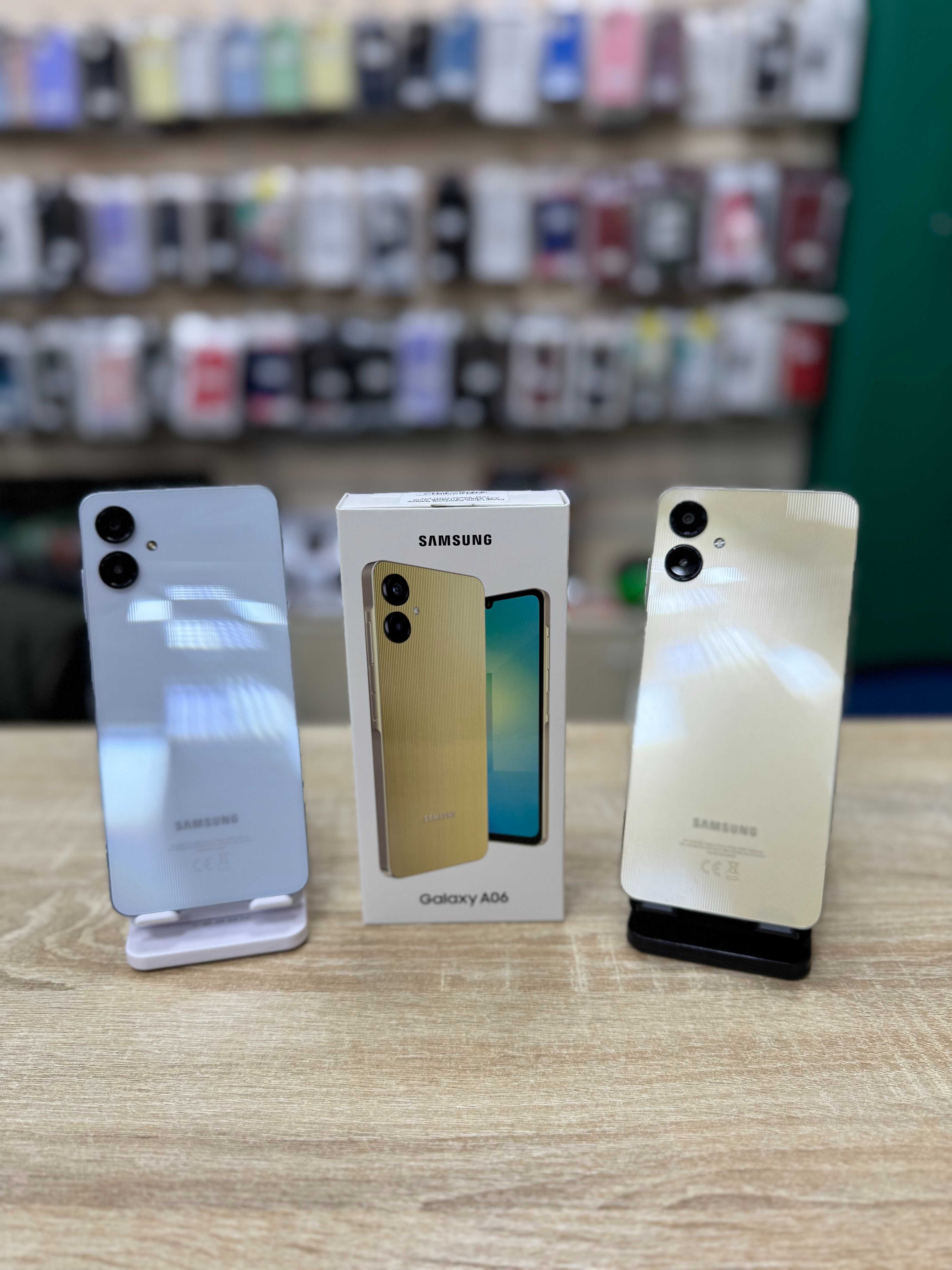 Смартфон Samsung Galaxy A06 64/128GB | Black, Light Blue, Gold EU+UA