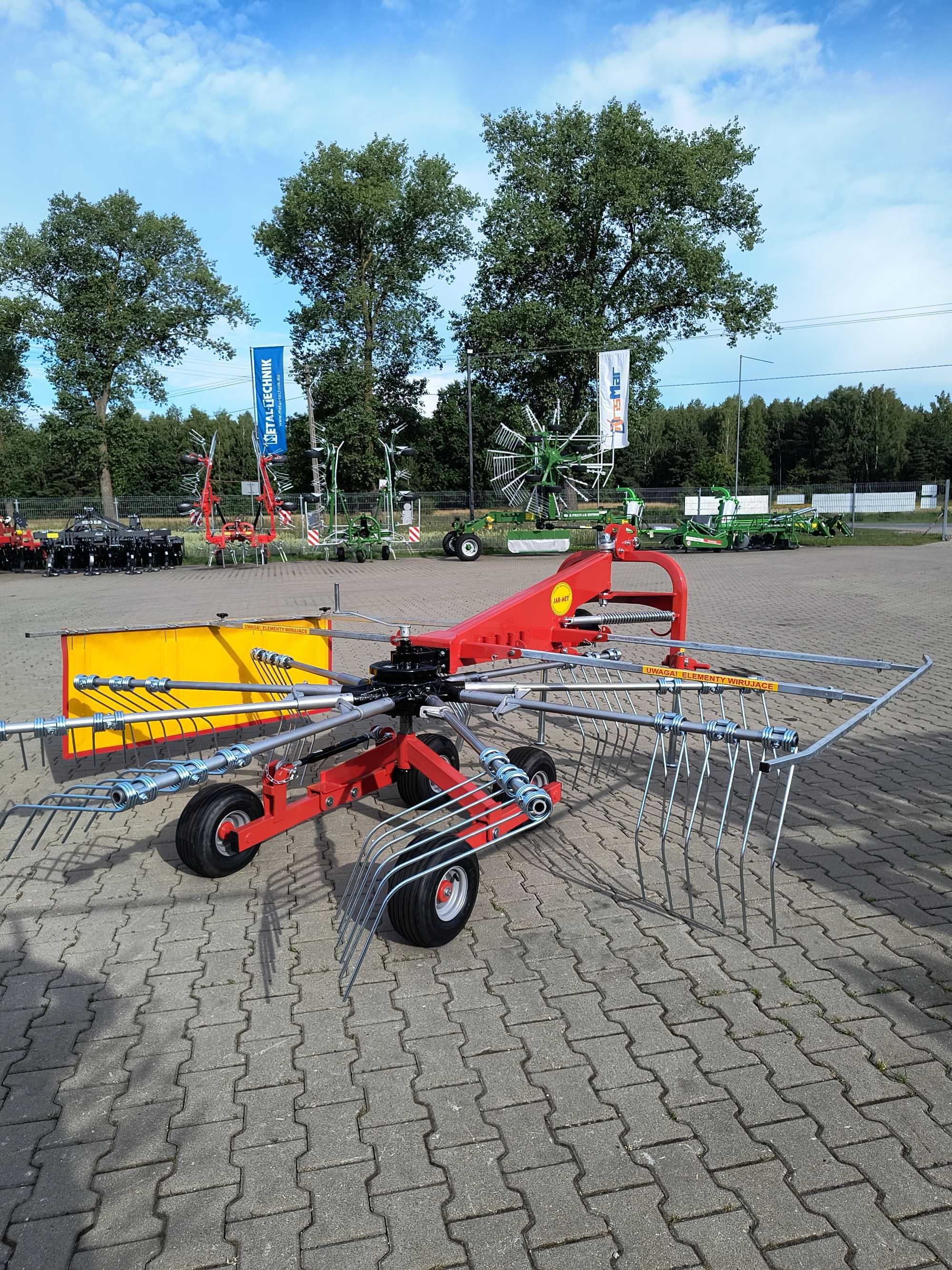Zgrabiarka Karuzelowa Promar 3,5m 4,5m Tandem Inter-Tech Sipma Talex