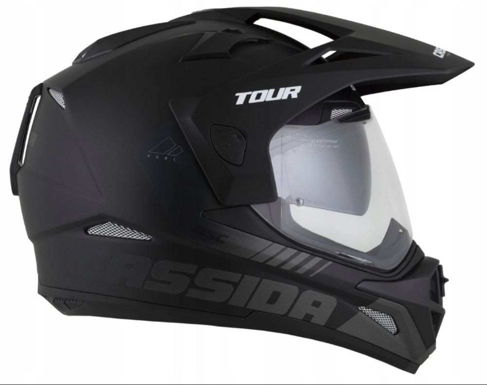 Kask motocyklow Cassida Tour ECE 06 Przygotowany pod intercom XS-XXL