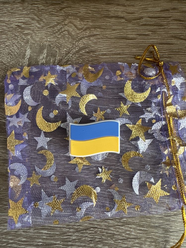 Джибітс для кроксів прапор Україна патріотична