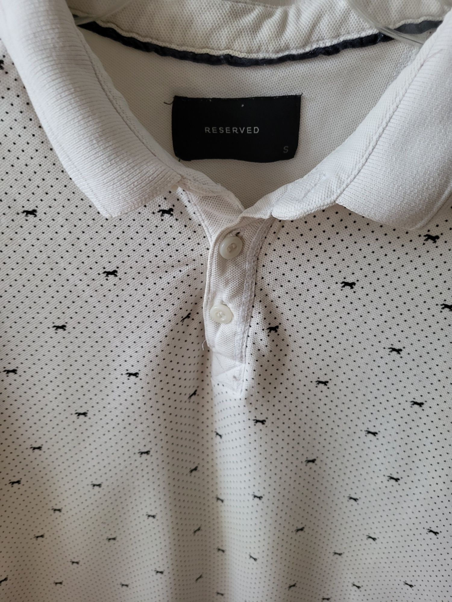 Koszulka polo S reserved print