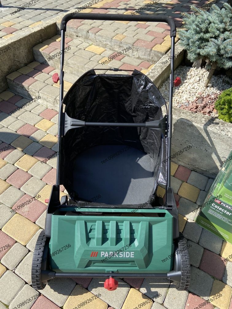 Підмітальна машина PARKSIDE®, збирач листя та газону Німеччина