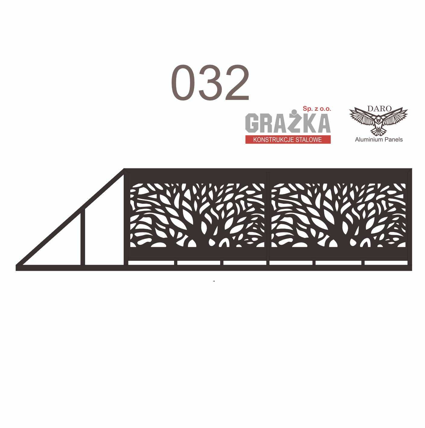 Brama przesuwna CNC 4mx1,42m ocynk+kolor PRODUCENT