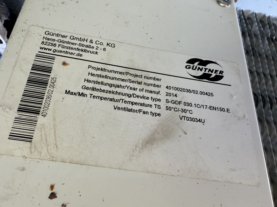 Agregat chłodniczy Maneurop MTZ22JC4AVE Parownik Komplet