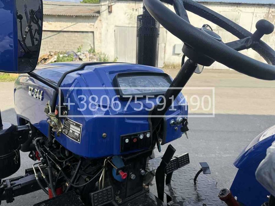 Мінітрактор Forte XT-244 LUX 2025 Доставка до дому Без передоплати
