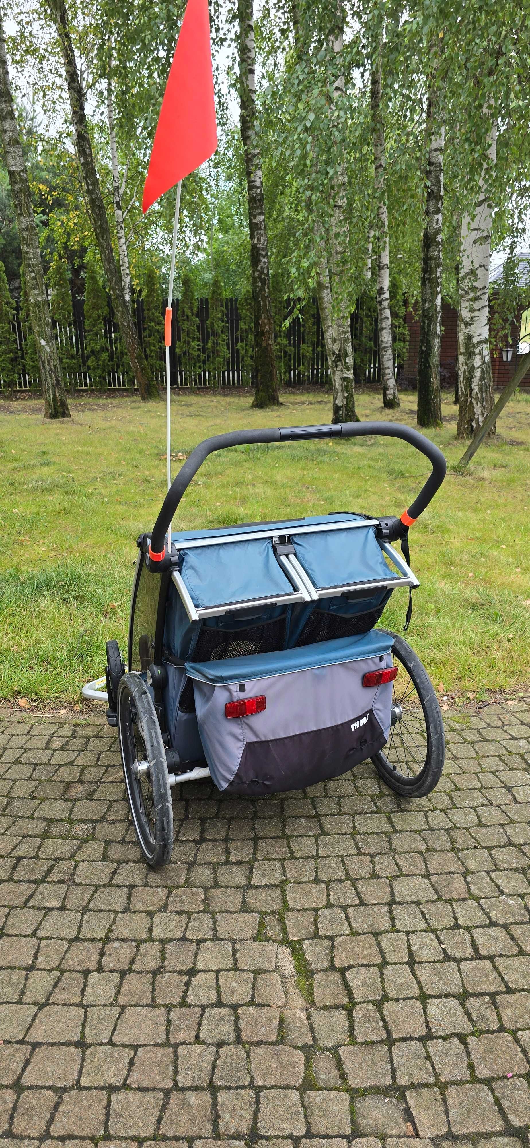 Przyczepka rowerowa dwuosobowa Thule Chariot Cross 2