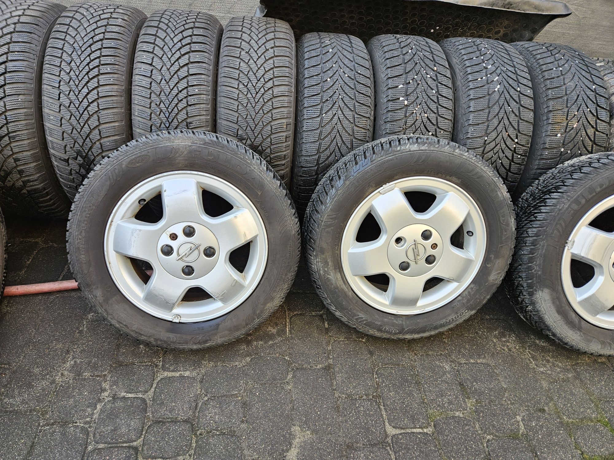 Alufelgi opel 4x100 14 cali oryginał alusy vw