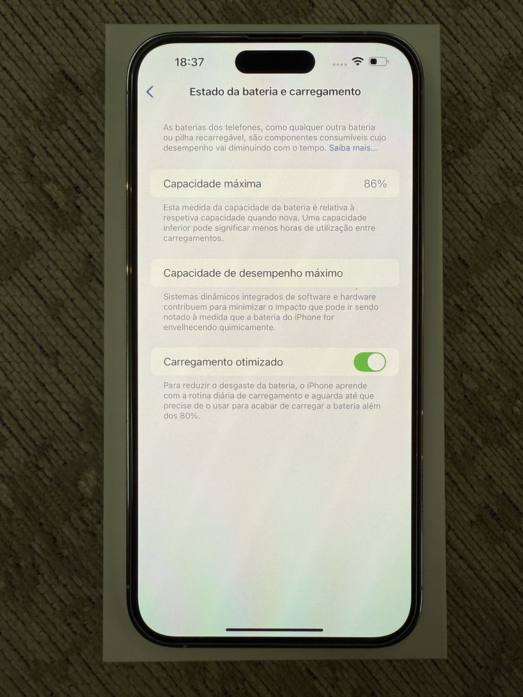 IPhone 14 Pro Max SILVER 128GB + Ofertas Novas - COMO NOVO