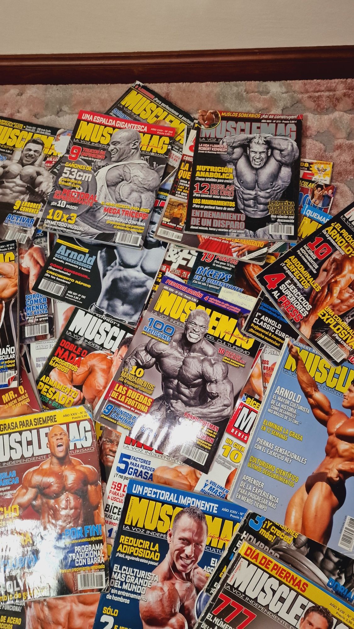 Revistas culturismo