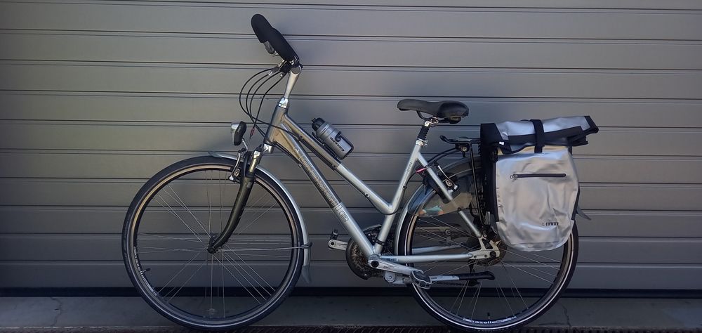 ~70%!! rower trekkingowy miejski GAZELLE FUENTE V-27 Alu28 full Deore