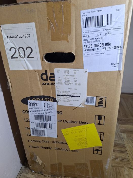 Klimatyzator Split z funkcją grzania DAITSU