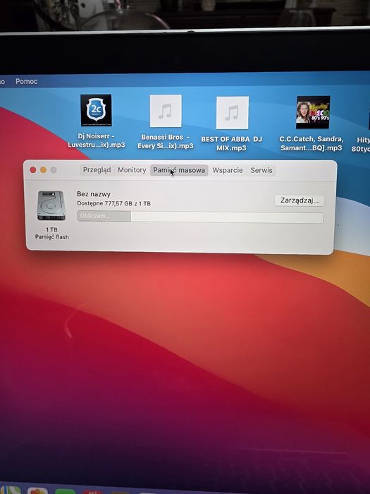 MacBook pro i7 15cali 16GB dysk 1 Tera