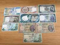 Notas em escudos
