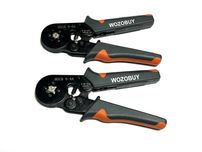 Кримпер Клещи для обжима трубчатых наконечников 4/6 кулачков WOZOBUY
