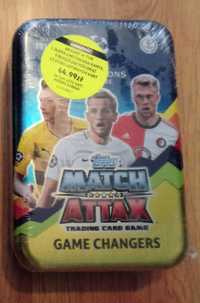 Nowa duża puszka karty piłkarskie Game Changers