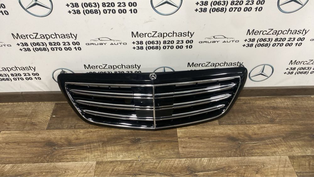 Mercedes w 222 S класс рестайлінг решітка радіатора