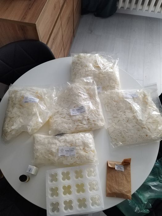 Zestaw do produkcji świec sojowych
