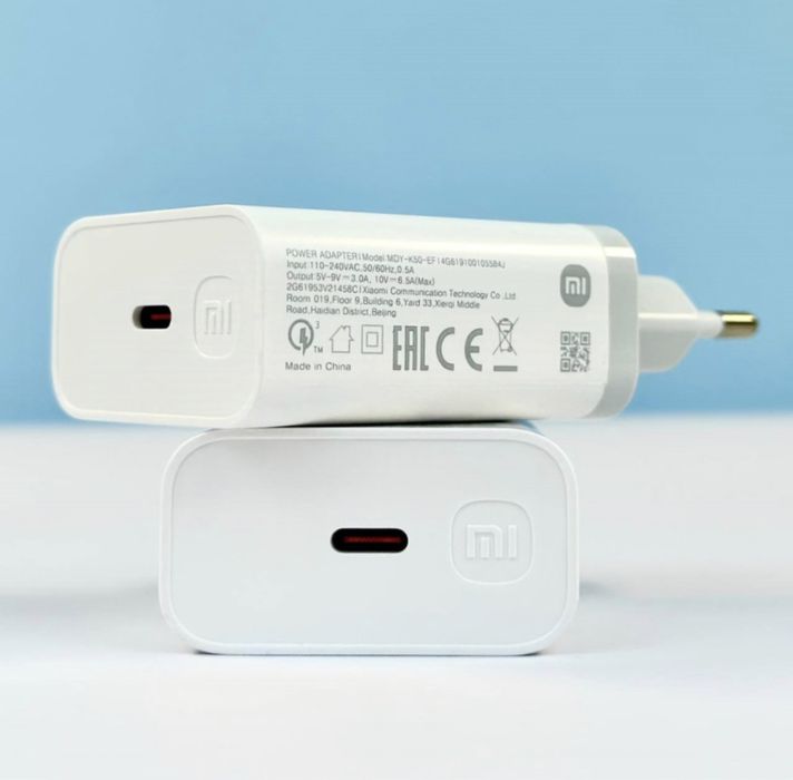 Мережевий зарядний пристрій Xiaomi 67W Зарядки редми хуавей ксиоми