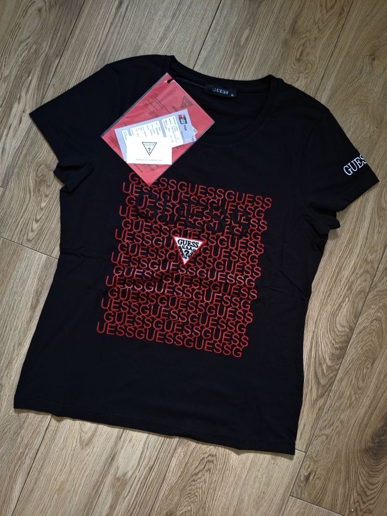 Super T-shirt damski Guess rozmiar L/ XL