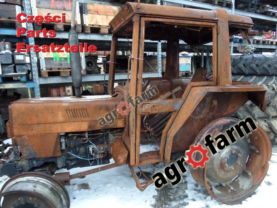 Case 833 części, skrzynia biegów, silnik