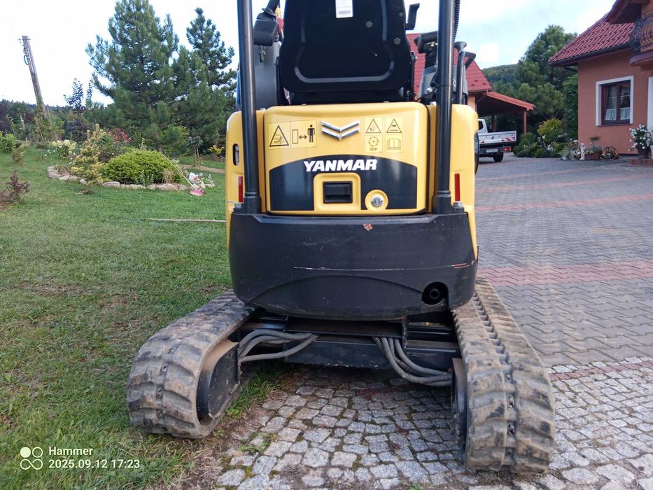 Minikoparka Yanmar VIO17, rok 2022