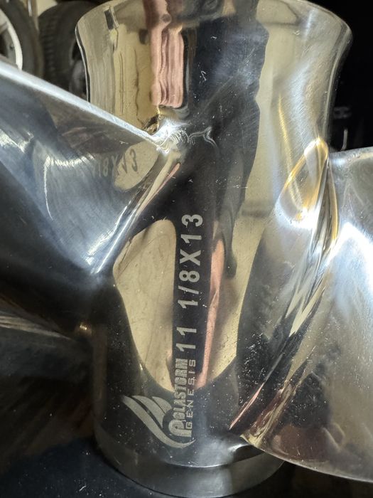 Гвинт нержавіюча сталь 3X11 1/8X13  Stella Jetmar для Yamaha 40-60