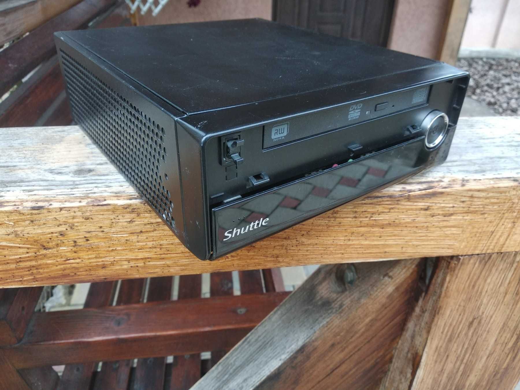 Корпус miniItx Shuttle PC XH61V mini PC + блок питания 19 В 3.47А