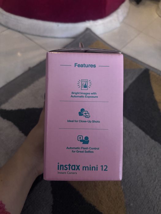 Instax mini 12 c/capa e caixa original
