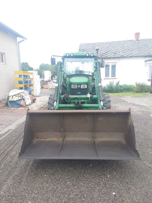 JOHN DEERE, 5055E, ciągnik rolniczy, z ładowaczem czołowym.Vat od F.V.