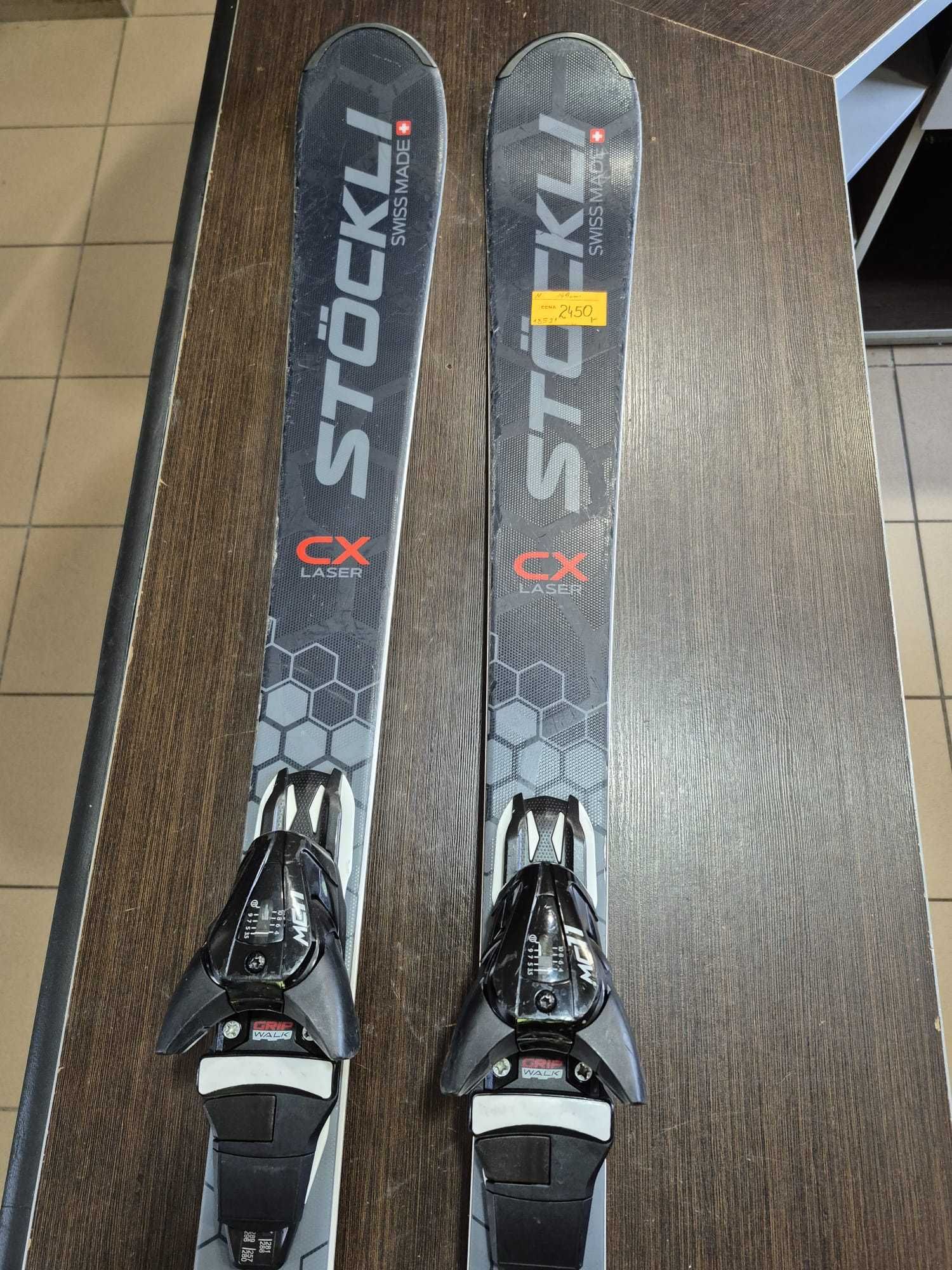 Narty Stockli Laser CX 149cm N-199