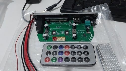 Декодер Bluetooth 2*100W,mp3 плеер, радио,usb, tpa3116 усилитель,пульт