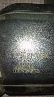Espelho retrovisor Toyota Corolla E8 1983/1987